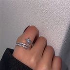 Schöne Ring mit einzigartigem Stil