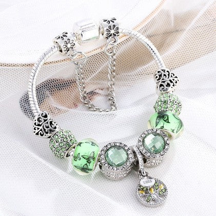 Zarte handwerkliche Silber Armband