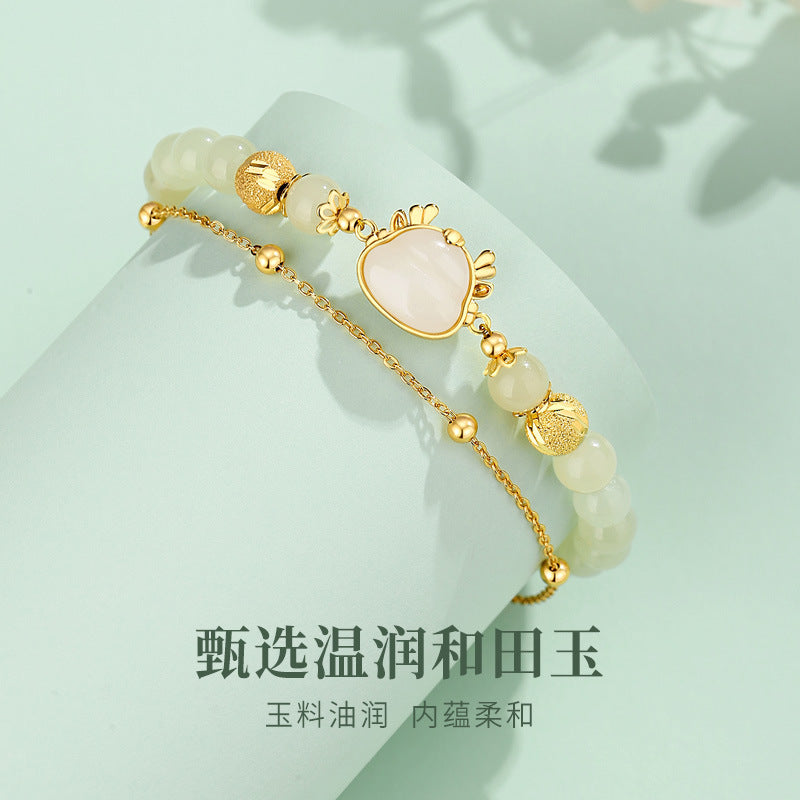 Klassische Gold Armband mit zeitloser Eleganz