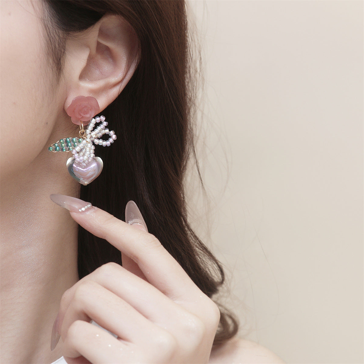 Atemberaubende Ohrring für den Alltag