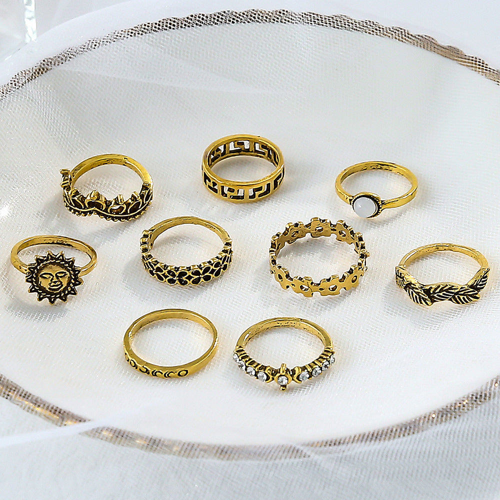 Atemberaubende Gold Ring für den Alltag