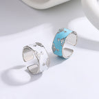 Zarte handwerkliche Ring