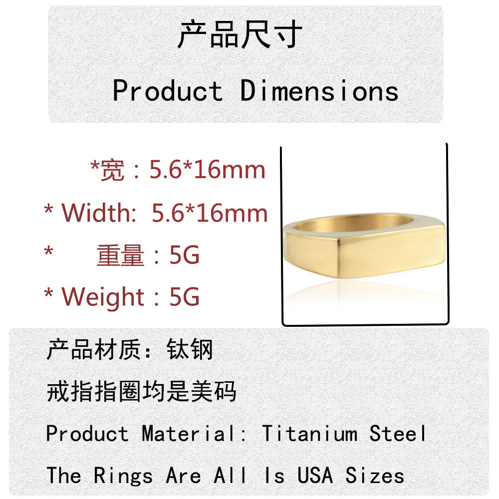 Atemberaubende Gold Ring für den Alltag