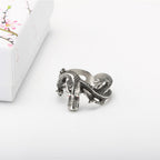 Zarte handwerkliche Ring