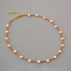 Romantische Perlen Halskette für besondere Momente