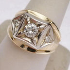 Charmante Gold Ring für jeden Anlass