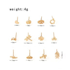 Atemberaubende Gold Ohrring für den Alltag