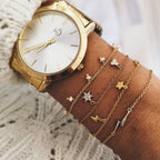 Handgefertigte Vintage Perlen Armband