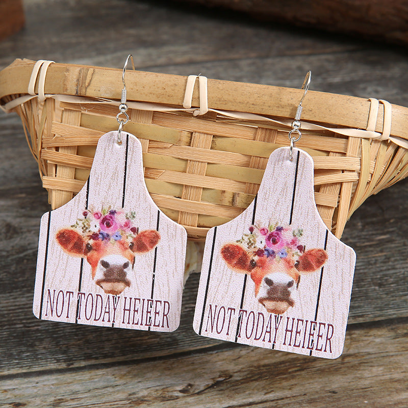 Zarte handwerkliche Ohrring