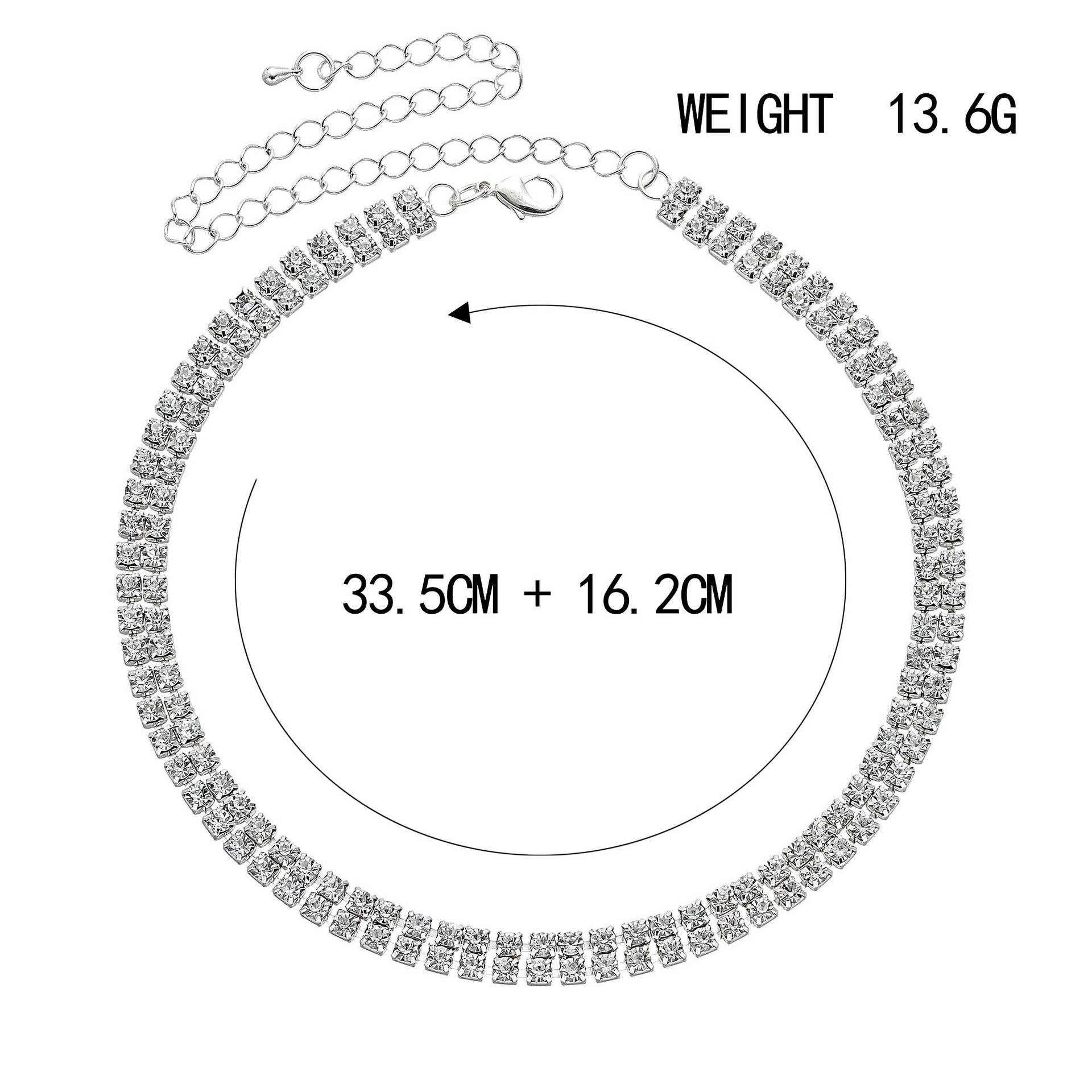 Zarte handwerkliche Halskette