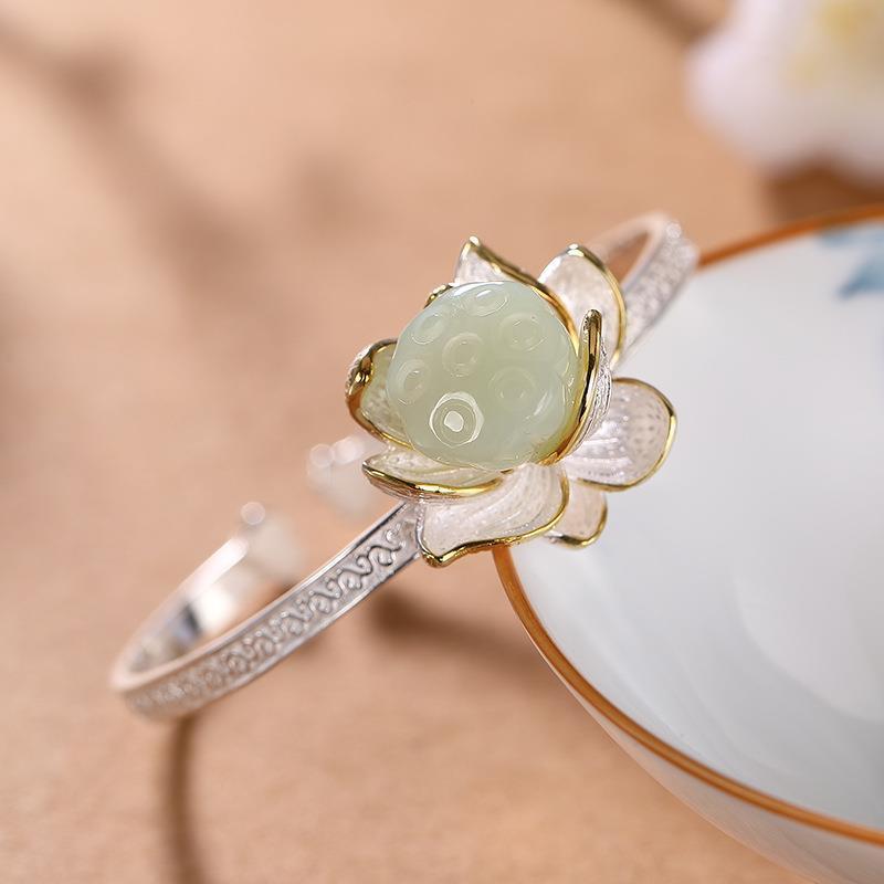 Handgefertigte Vintage Gold Armband