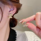 Atemberaubende Gold Ohrring für den Alltag