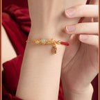 Zarte handwerkliche Perlen Armband