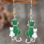 Zarte handwerkliche Ohrring