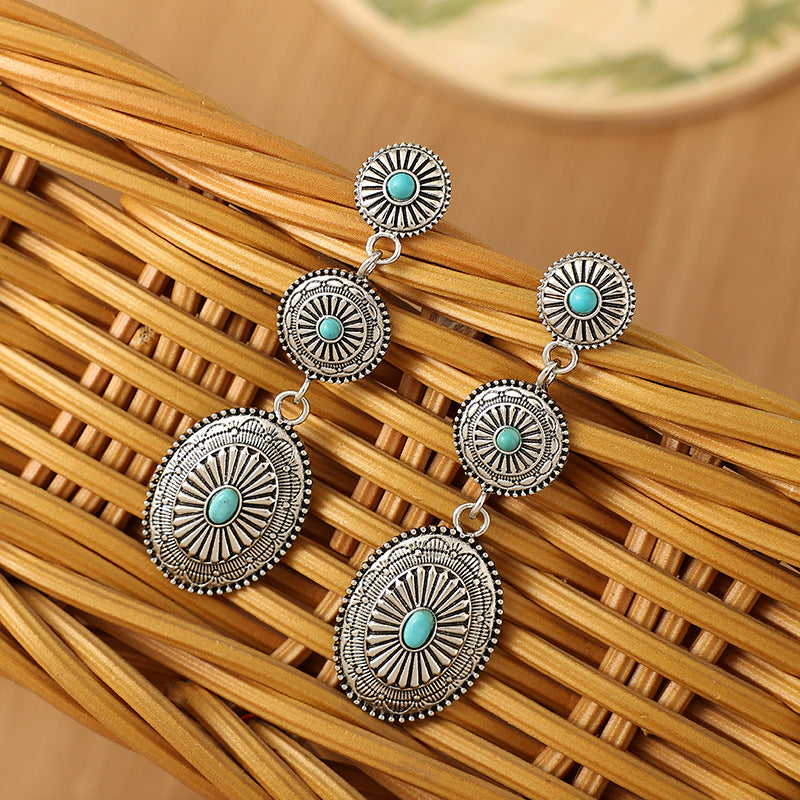 Atemberaubende Silber Ohrring für den Alltag