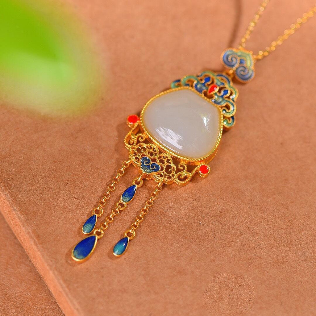 Romantische Gold Halskette für besondere Momente