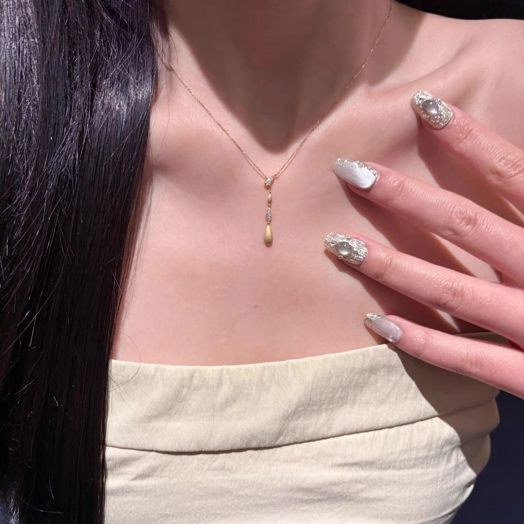 Elegante Gold Halskette für jeden Anlass