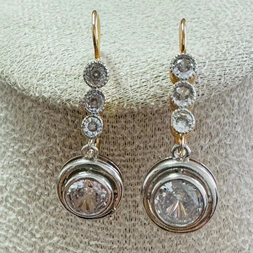 Romantische Gold Ohrring für besondere Momente