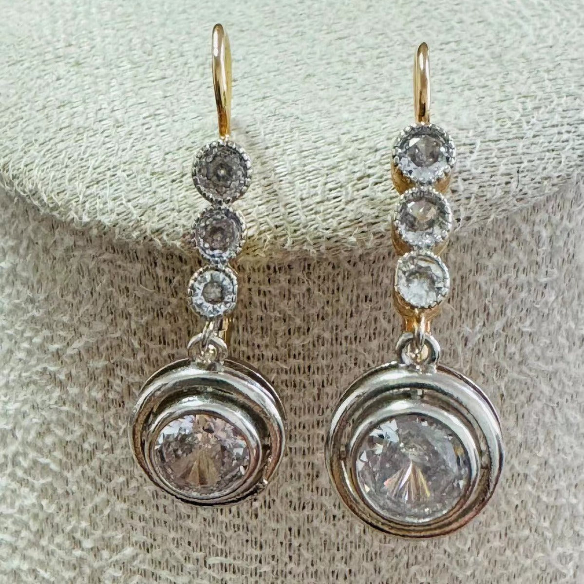 Romantische Gold Ohrring für besondere Momente