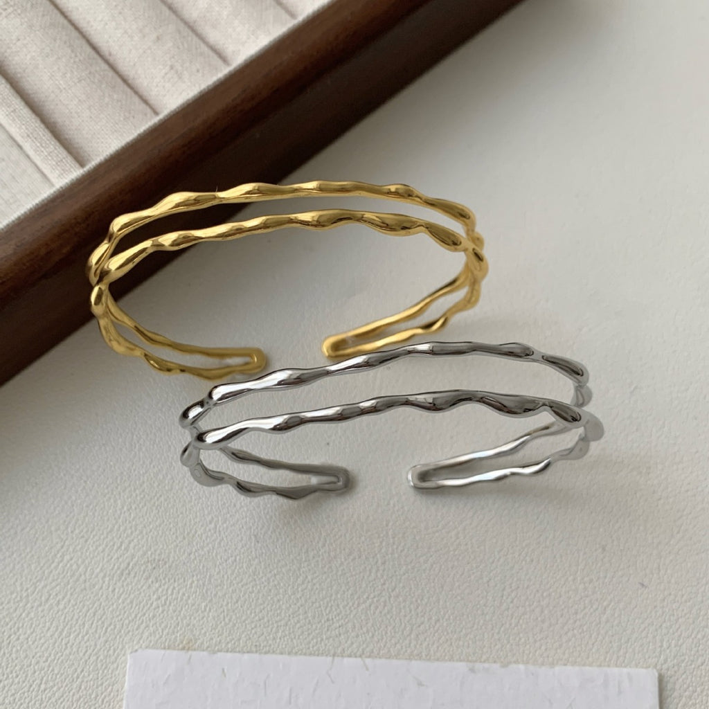 Handgefertigte Vintage Gold Armband