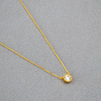 Romantische Gold Halskette für besondere Momente