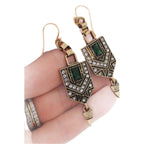 Zarte handwerkliche Ohrring