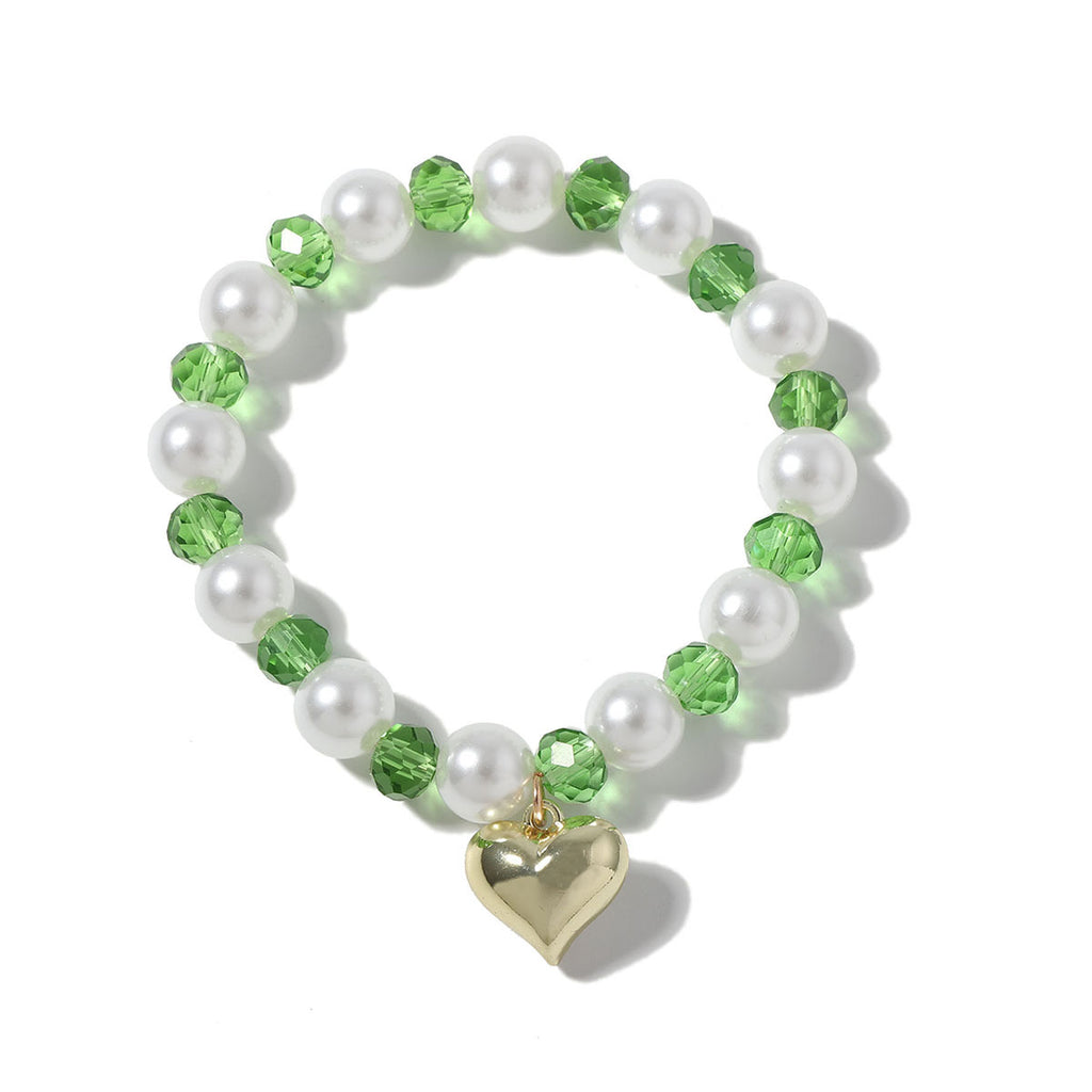 Zarte handwerkliche Perlen Halskette