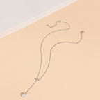 Zarte handwerkliche Perlen Halskette