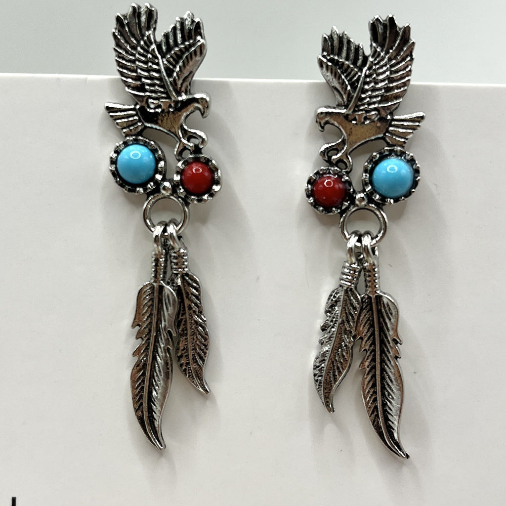 Handgefertigte Vintage Ohrring