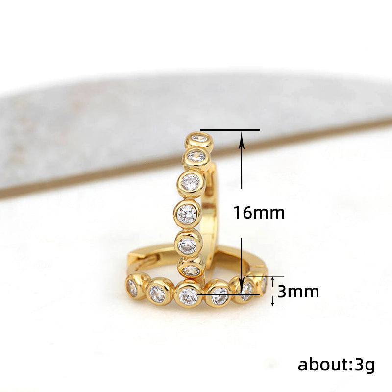 Atemberaubende Ohrring für den Alltag