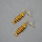 Atemberaubende Gold Ohrring für den Alltag