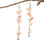 Zarte handwerkliche Ohrring