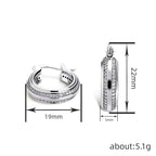 Atemberaubende Ohrring für den Alltag