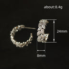 Atemberaubende Ohrring für den Alltag