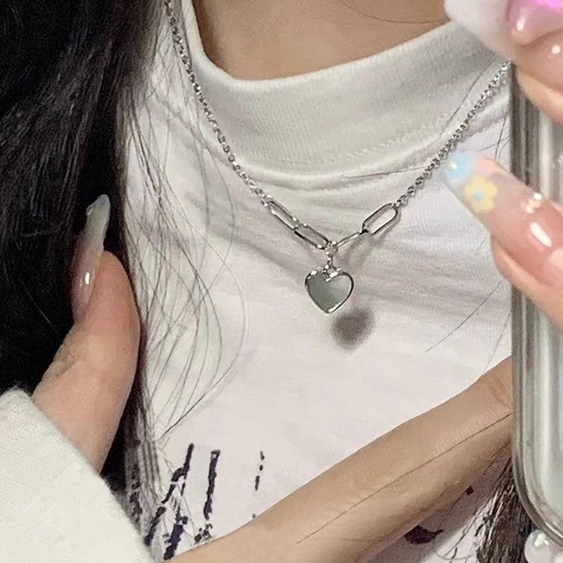 Zarte handwerkliche Perlen Halskette