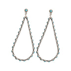 Zarte handwerkliche Ohrring