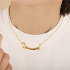 Schöne Halskette mit einzigartigem Stil