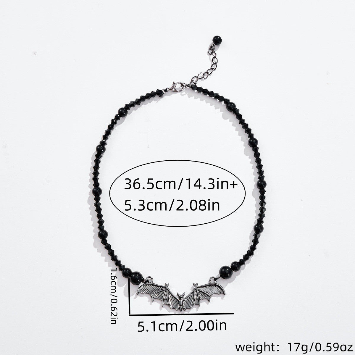 Zarte handwerkliche Halskette