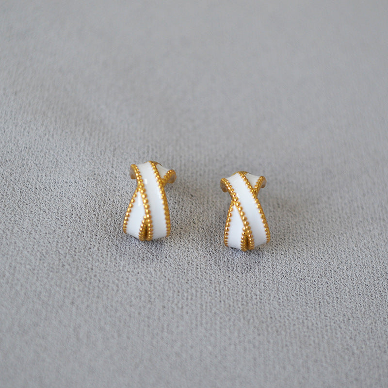 Atemberaubende Gold Ohrring für den Alltag