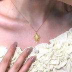 Handgefertigte Vintage Halskette