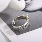 Schöne Silber Ring mit einzigartigem Stil