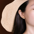 Atemberaubende Gold Ohrring für den Alltag