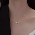 Romantische Gold Halskette für besondere Momente