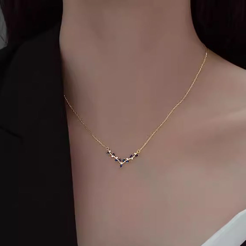 Romantische Gold Halskette für besondere Momente