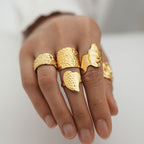 Atemberaubende Gold Ring für den Alltag