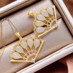 Zarte handwerkliche Silber Halskette