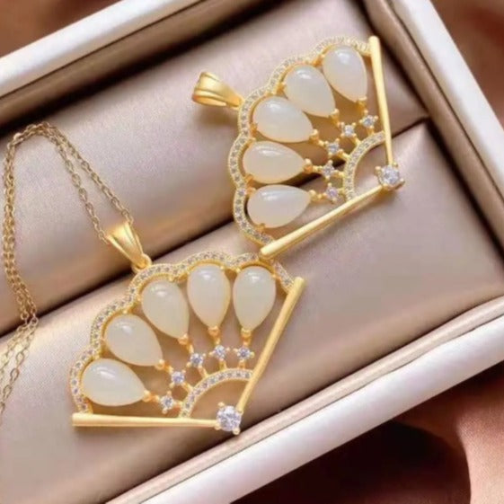 Zarte handwerkliche Silber Halskette