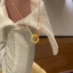 Romantische Gold Halskette für besondere Momente