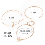 Charmante Gold Armband für jeden Anlass