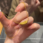 Romantische Gold Halskette für besondere Momente